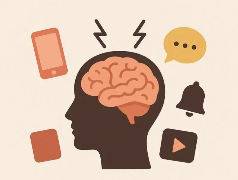 Como o excesso de estímulos rouba sua clareza mental sem você perceber